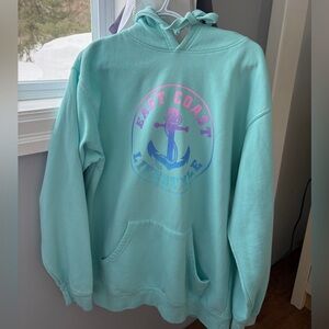 East Coast Lifestyle Teal Hoodie